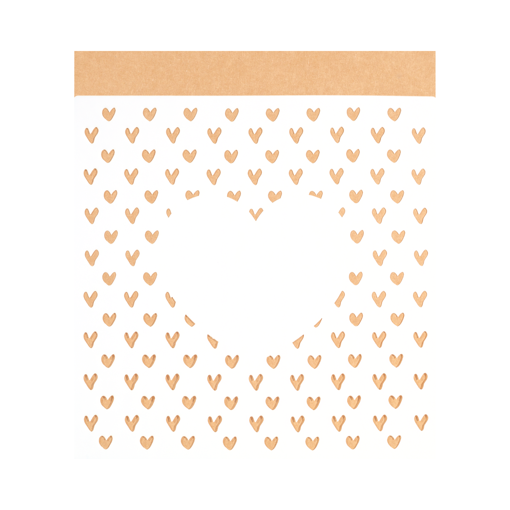 Schablone - Im Herzen