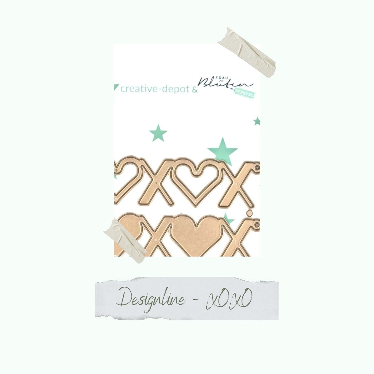 CD-Di-834-Designline-XOXO Die - Designline - XOXO
