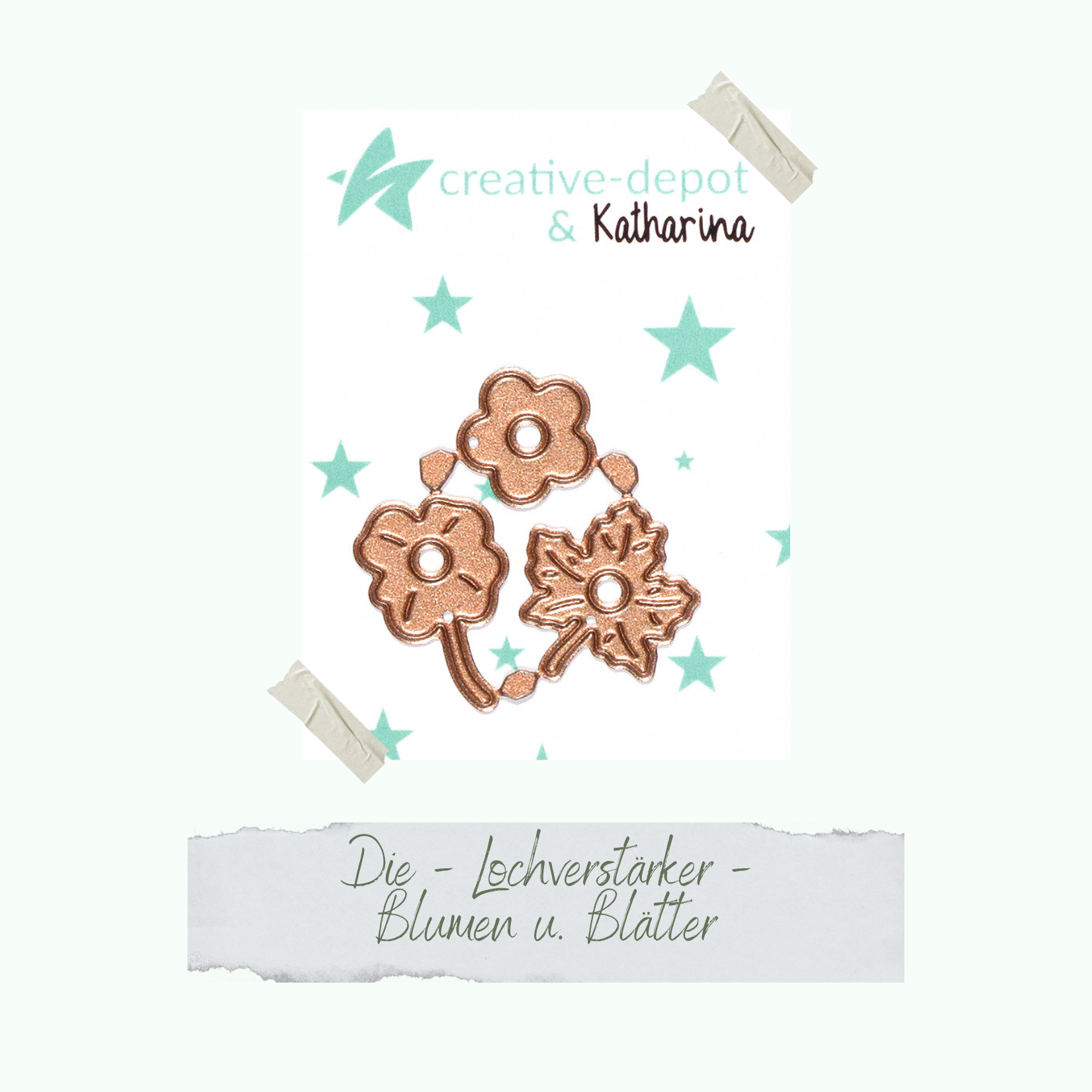 Die - Lochverstärker - Blumen & Blätter