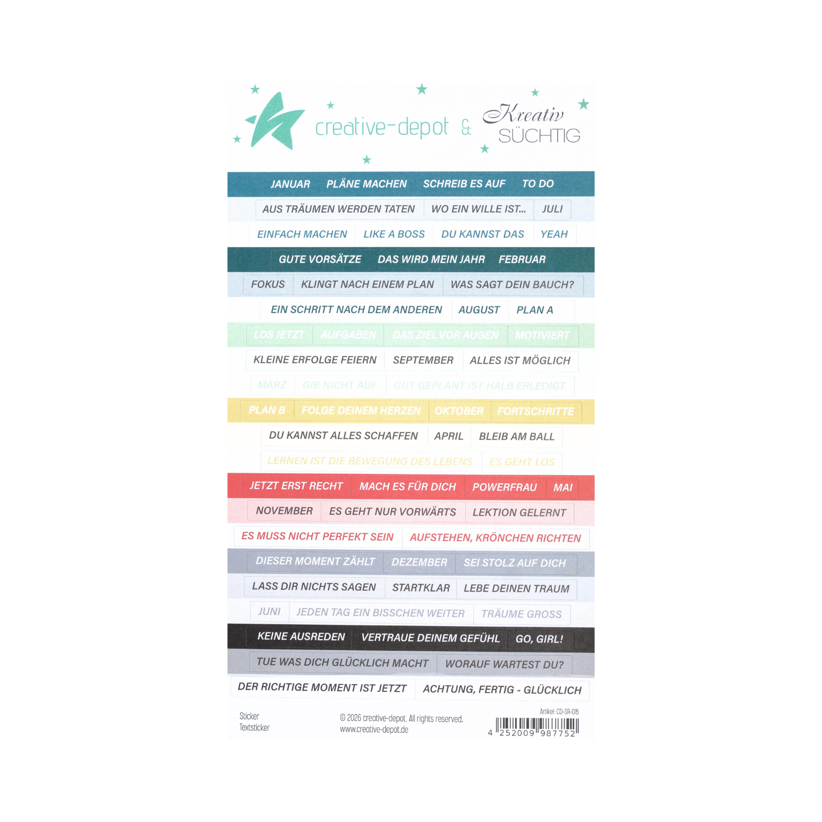 Sticker - Textsticker