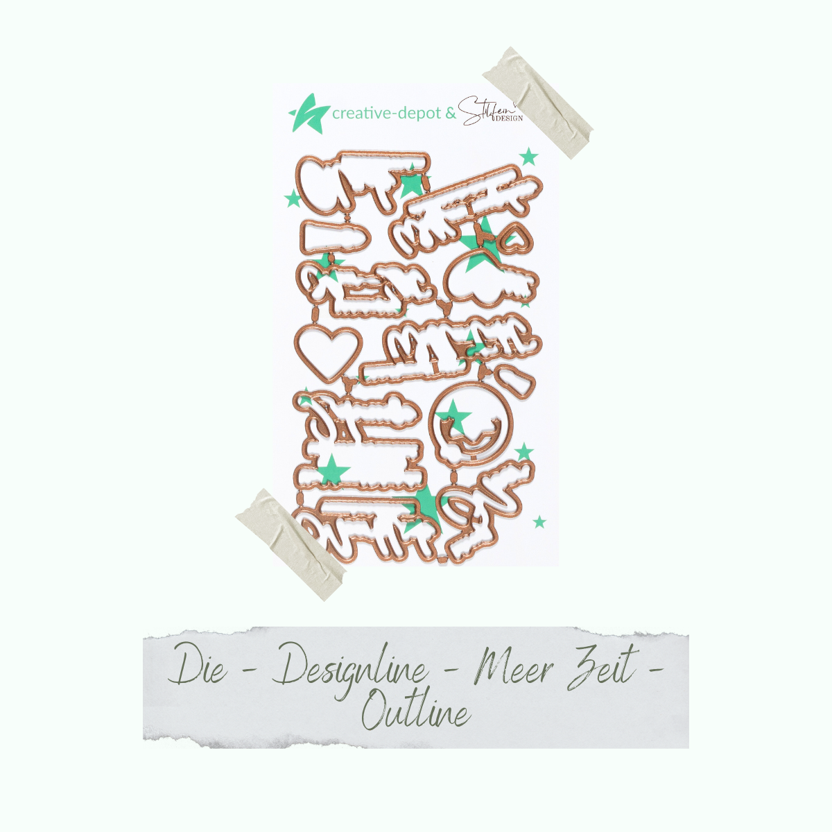 Die - Designline - Meer-Zeit - Outline