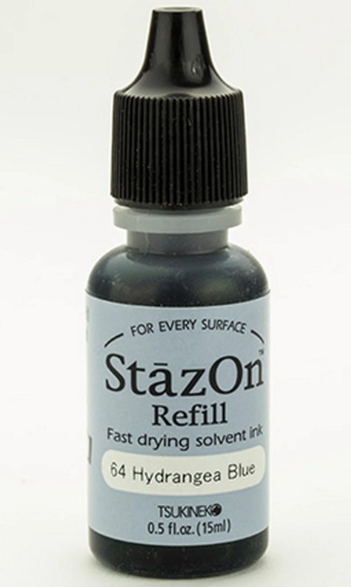 StazOn - Nachfülltinte - Hydrangea Blue 15ml    StazOn - Nachfülltinte - Hydrangea Blue 15ml