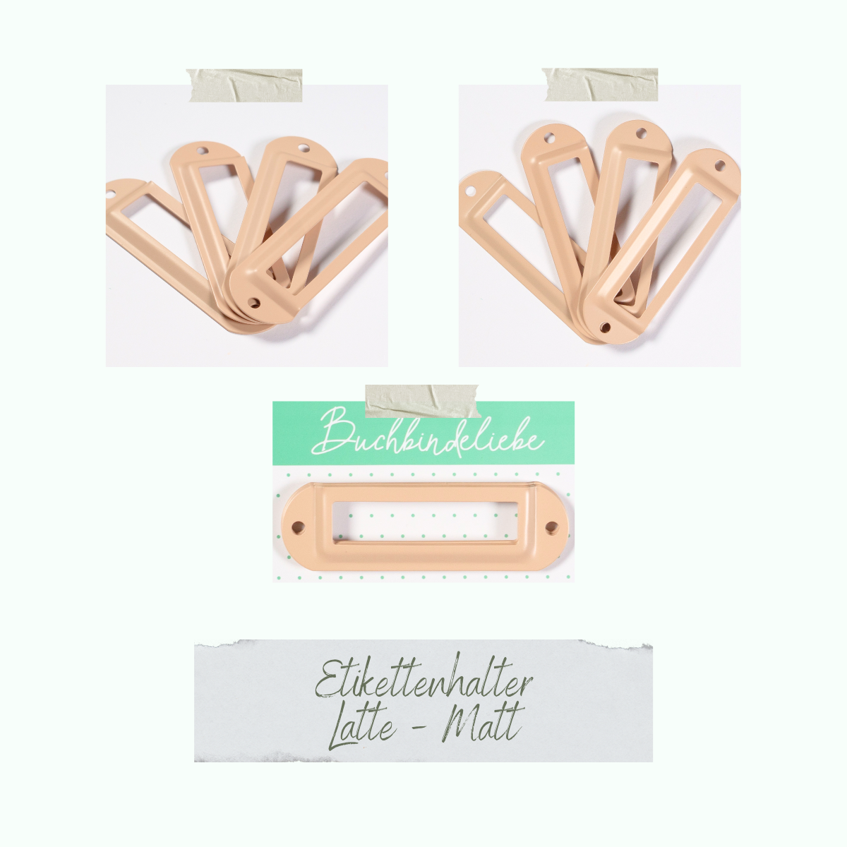 CD-BUM-075_Etikettenhalter-Latte-Matt Etikettenhalter - Latte - Matt - Buchbindeliebe