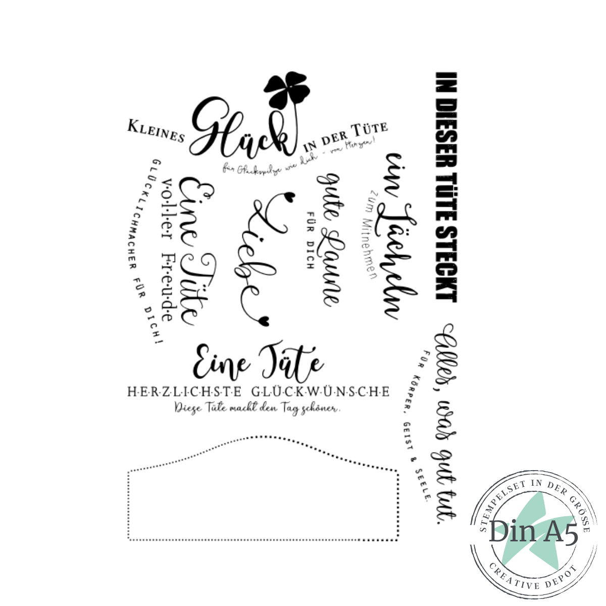 Stempelset - Eine Tüte voll  