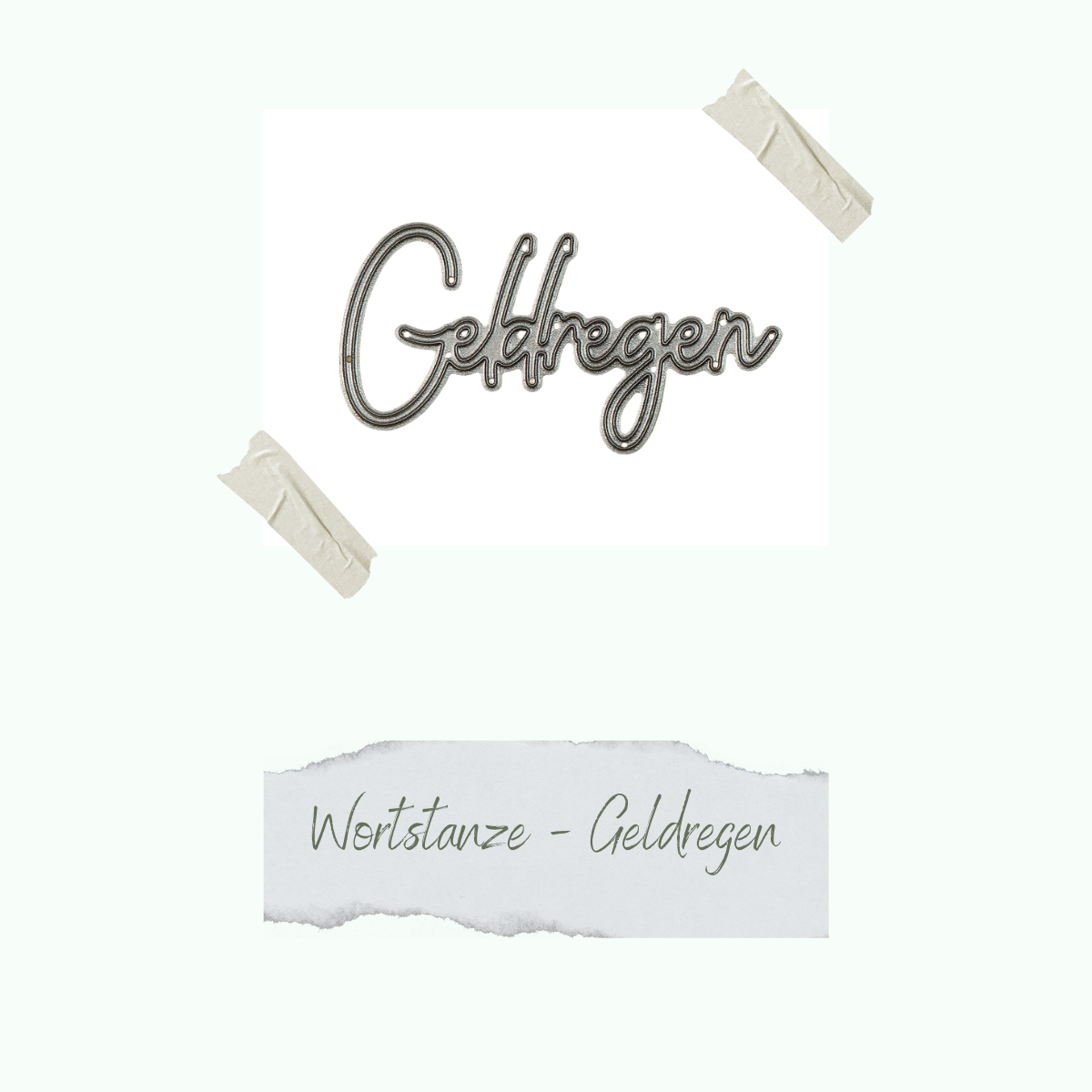 CD-Di-487_Wortstanze-Geldregen Wortstanze Geldregen