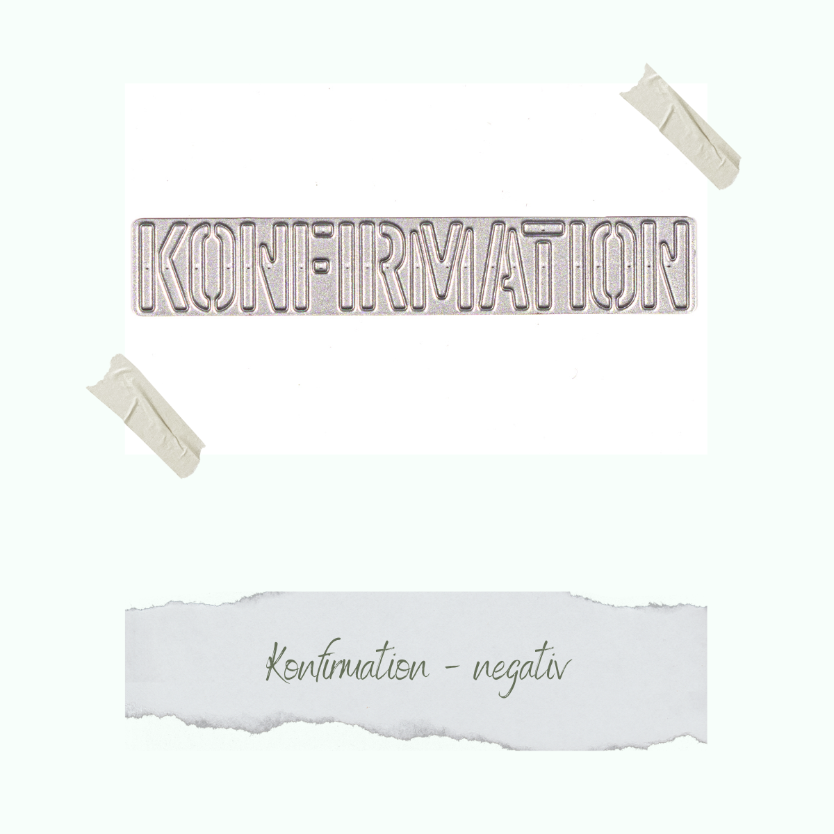 CD-Di-153_Konfirmation-negativ Die - Konfirmation - negativ
