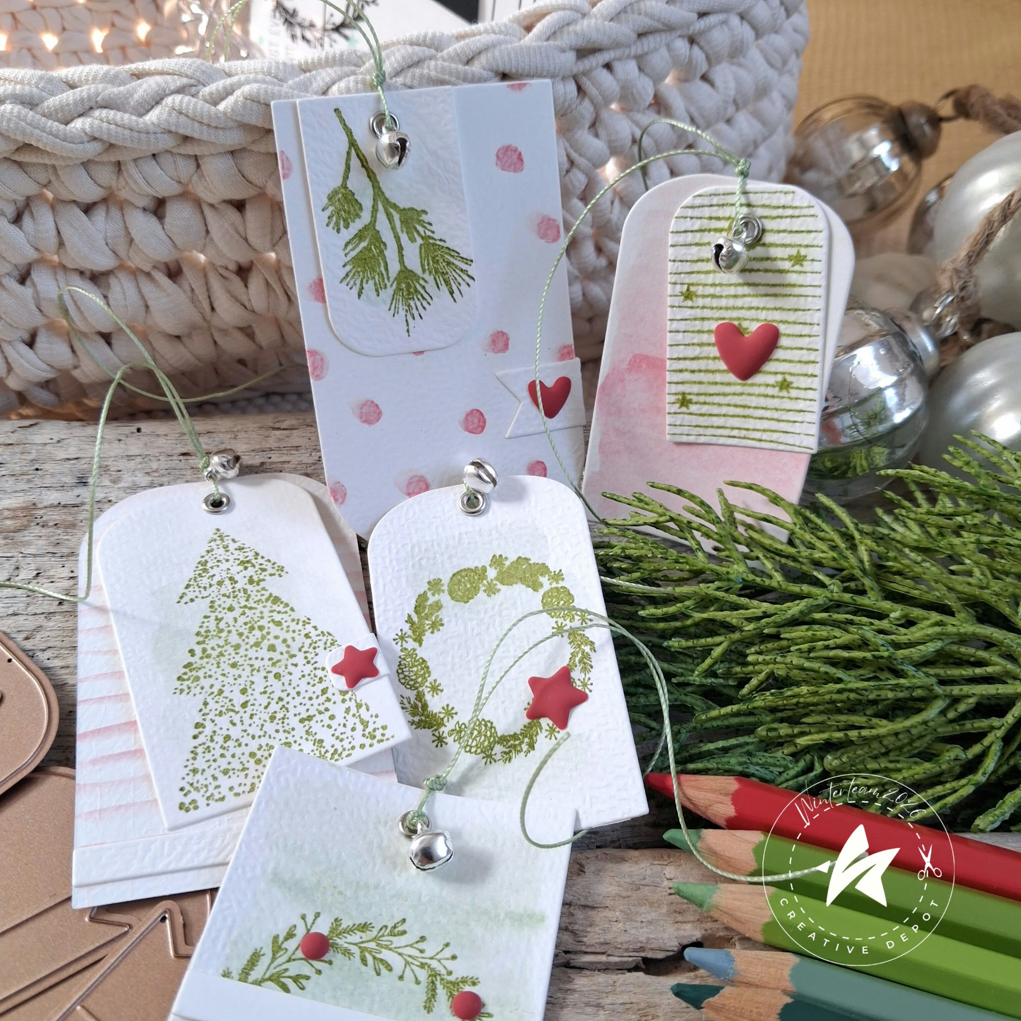 Stempelset - Taglayering - Weihnachten