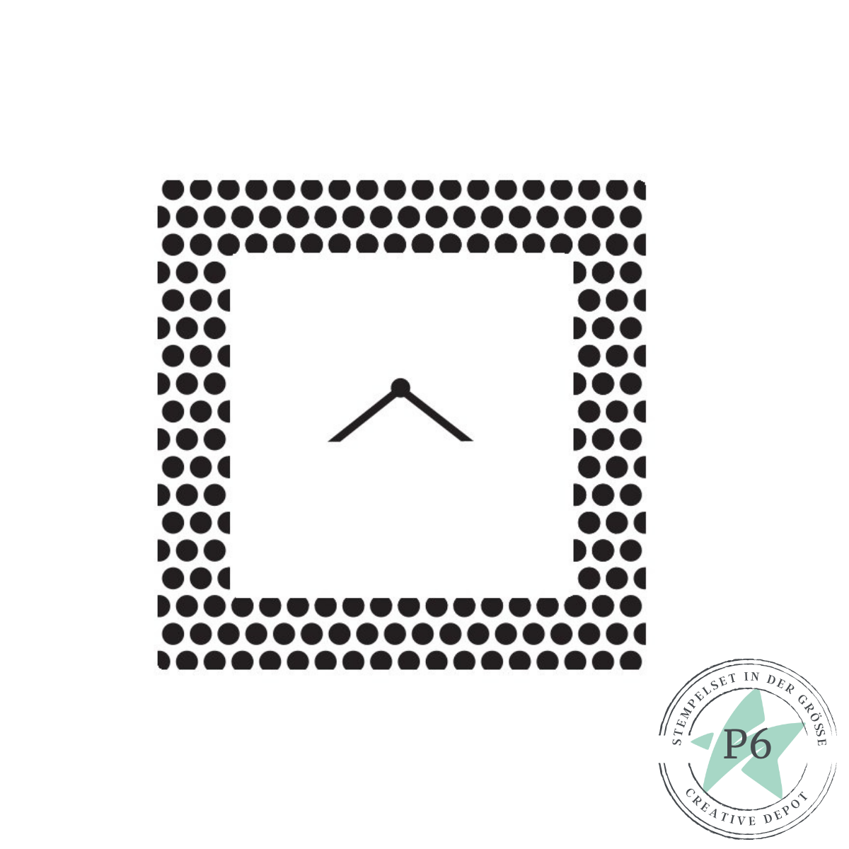 Stempelset - Großer gepunkteter Rahmen Stempelset - Großer gepunkteter Rahmen