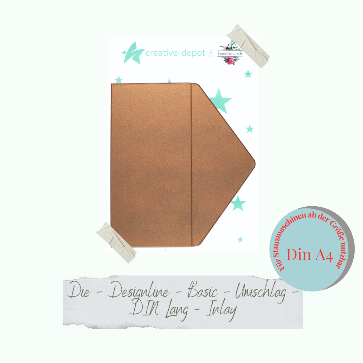Basic - Designline - Basic - Umschlag - DIN Lang - Inlay  Basic - Designline - Basic - Umschlag - DIN Lang - Inlay