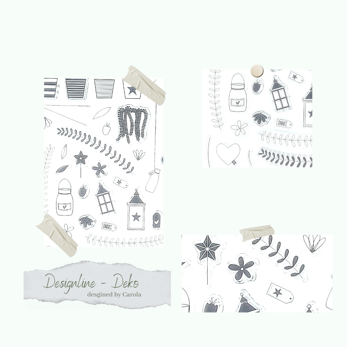 Set de tampons - Designline - Deko