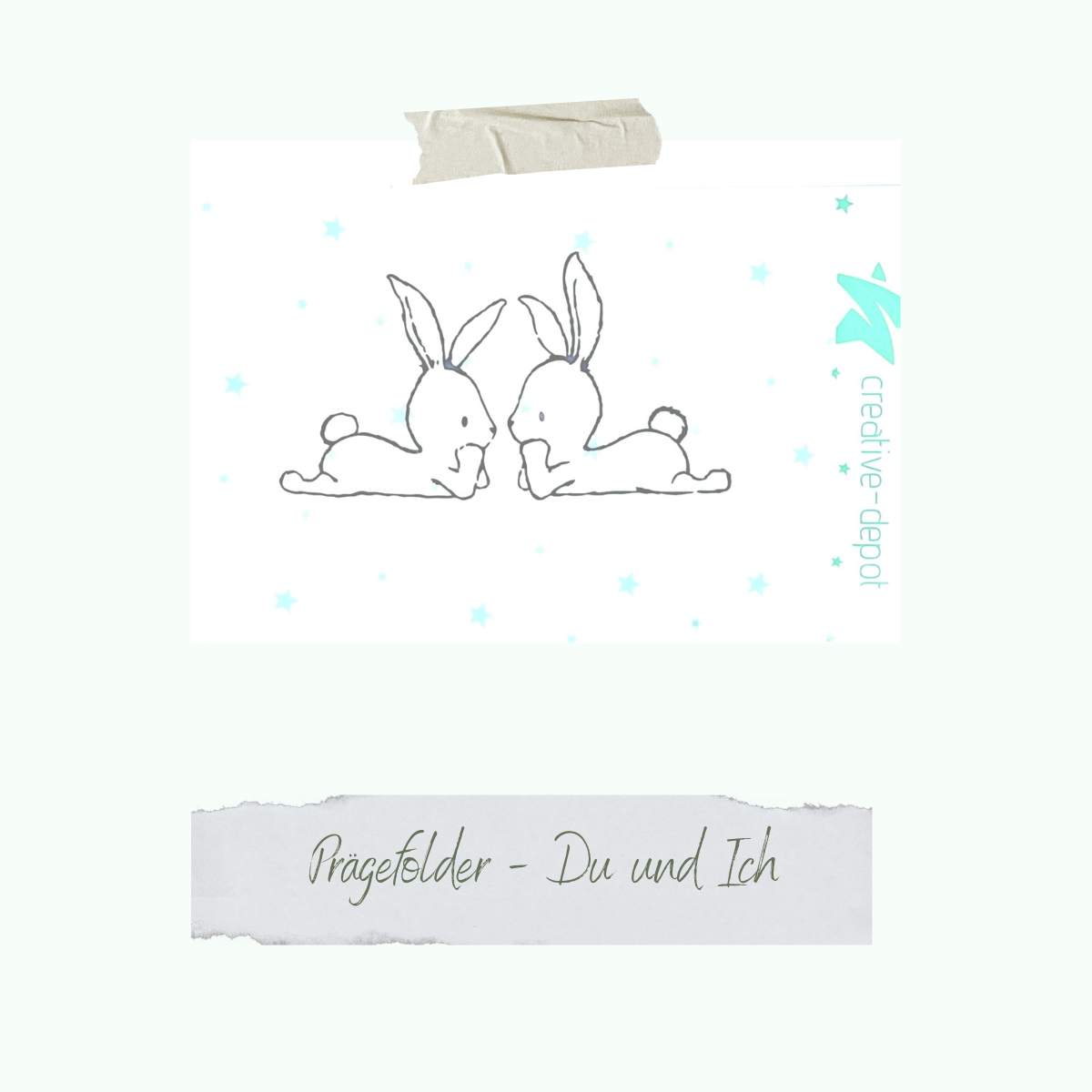 CD-PF-060-Pr-gefolder-Du-und-Ich Dépliant de gaufrage - Du und Ich - 11 x 15,5 cm