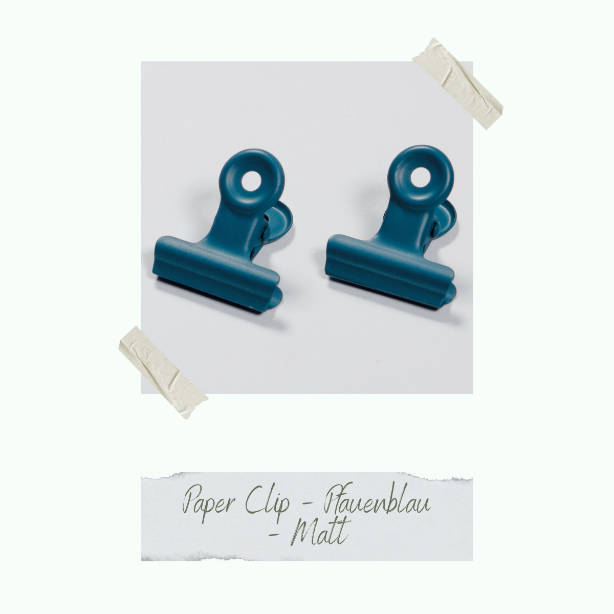 CD-ZB-059_Paper-Clip-Pfauenblau-Matt