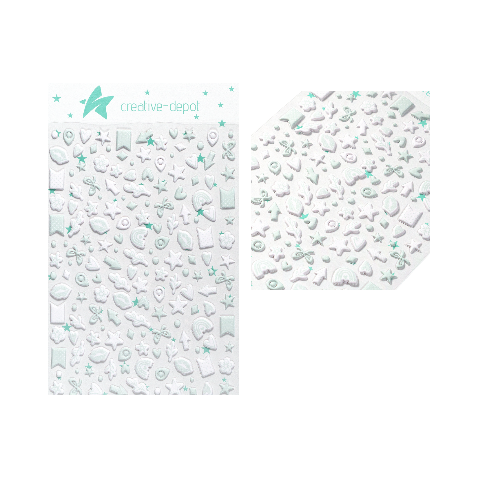 Puffy Sticker - Babymint