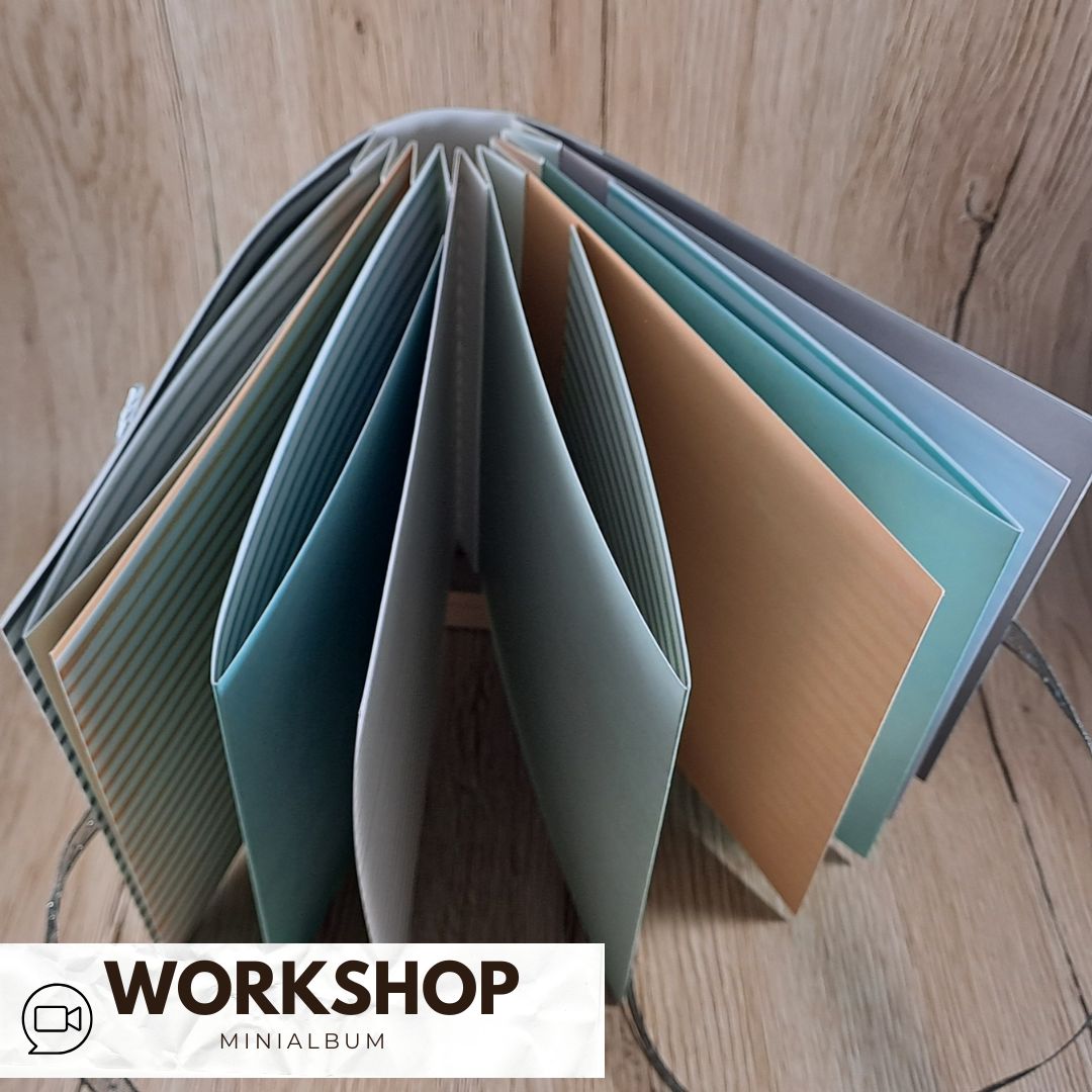 Zoom Workshop Minialbum mit Klappseiten am 07.10.2026
