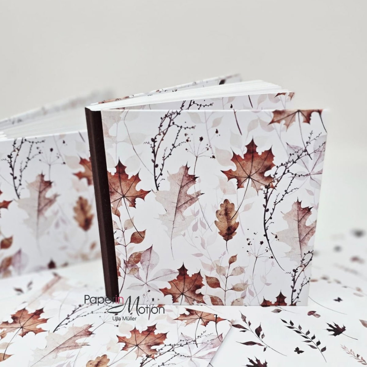 Papier décoratif - La magie des feuilles - Imprimé recto-verso