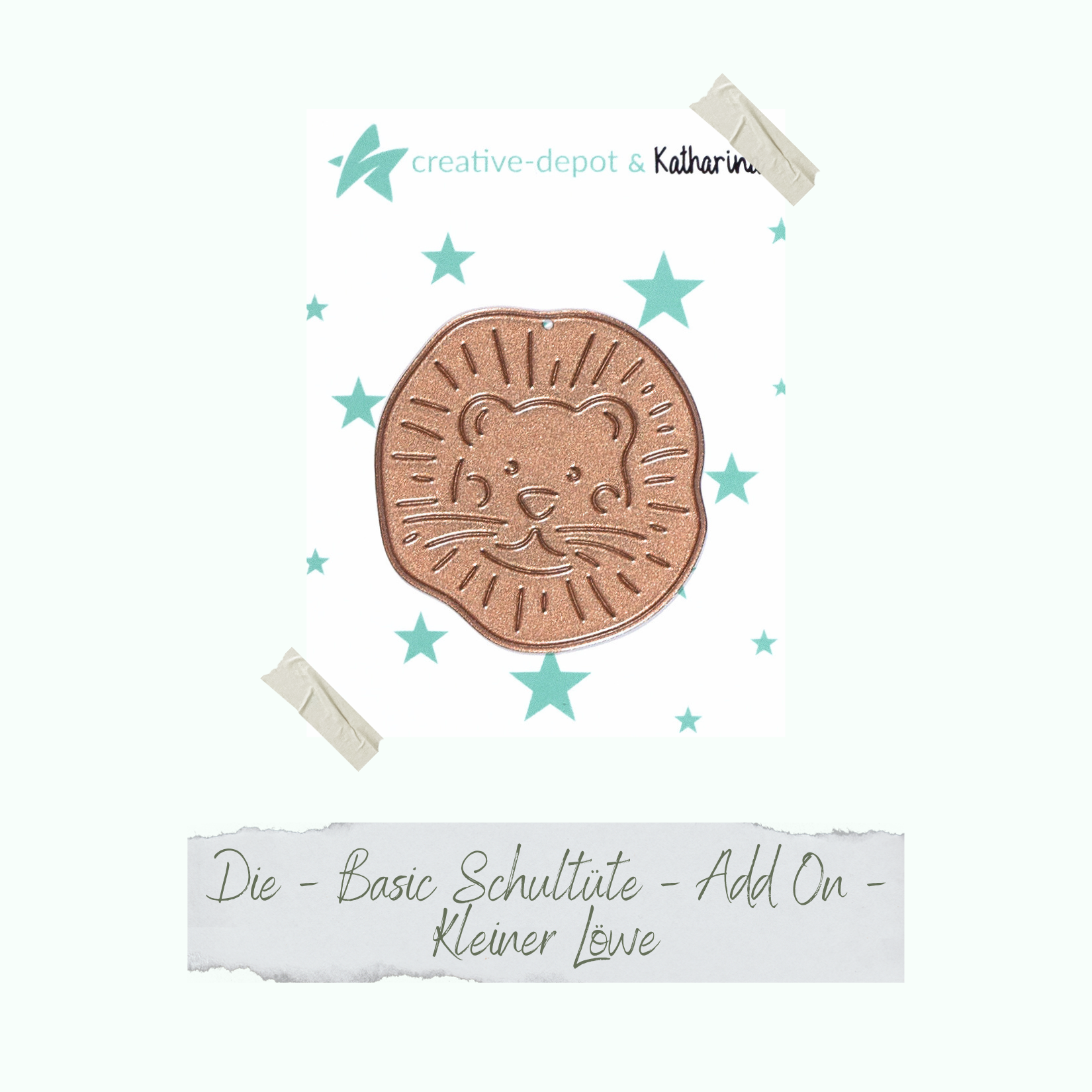 Die - Basic Schultüte - Add On - Kleiner Löwe