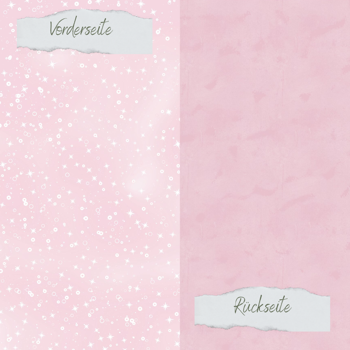 Papel de diseño - Designline - Stars and Dots - Rosa - Doppelseitig bedruckt Papel de diseño - Designline - Stars and Dots - Rosa - Doppelseitig bedruckt