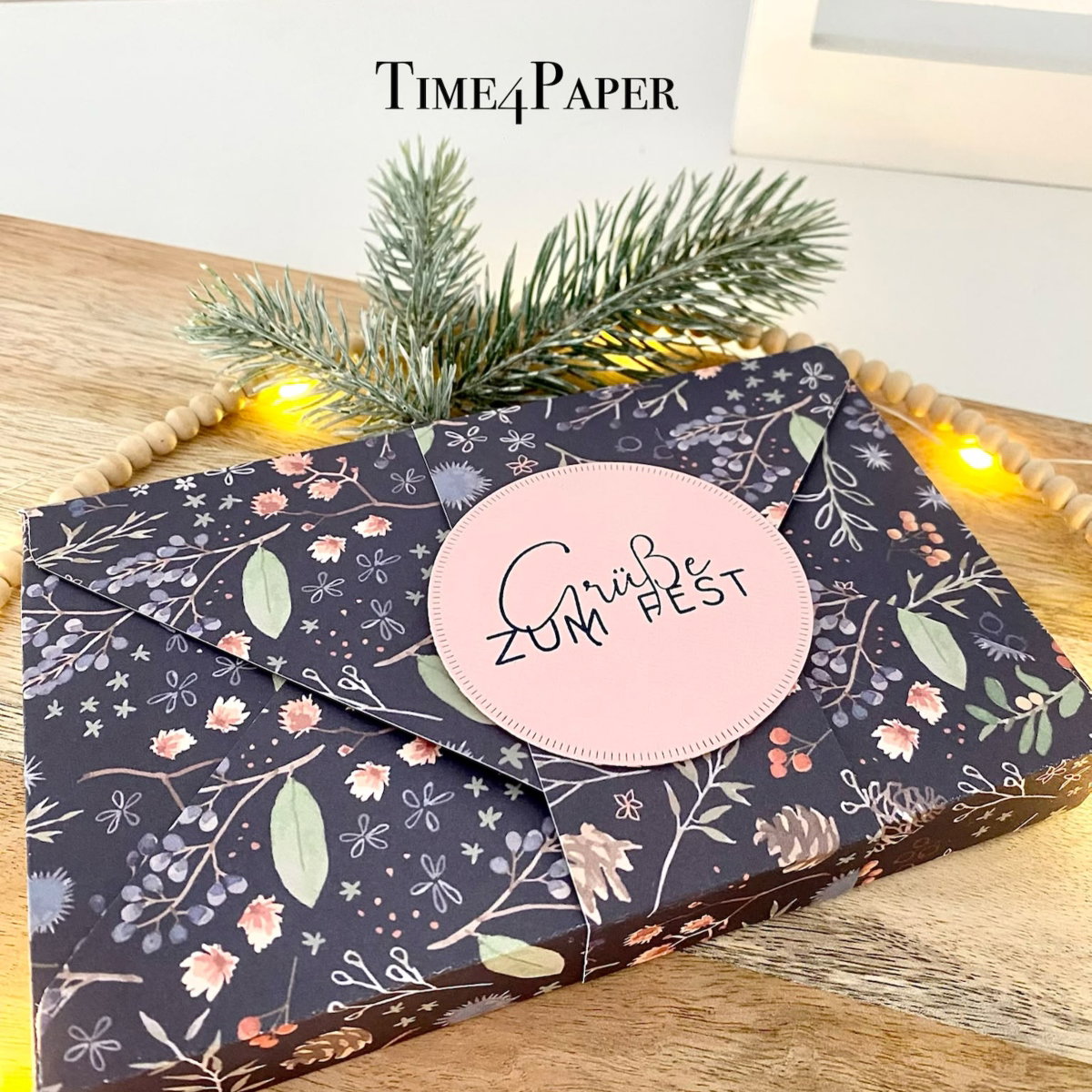 Designer paper – Winter Miscellany – Blue – Printed on both sides