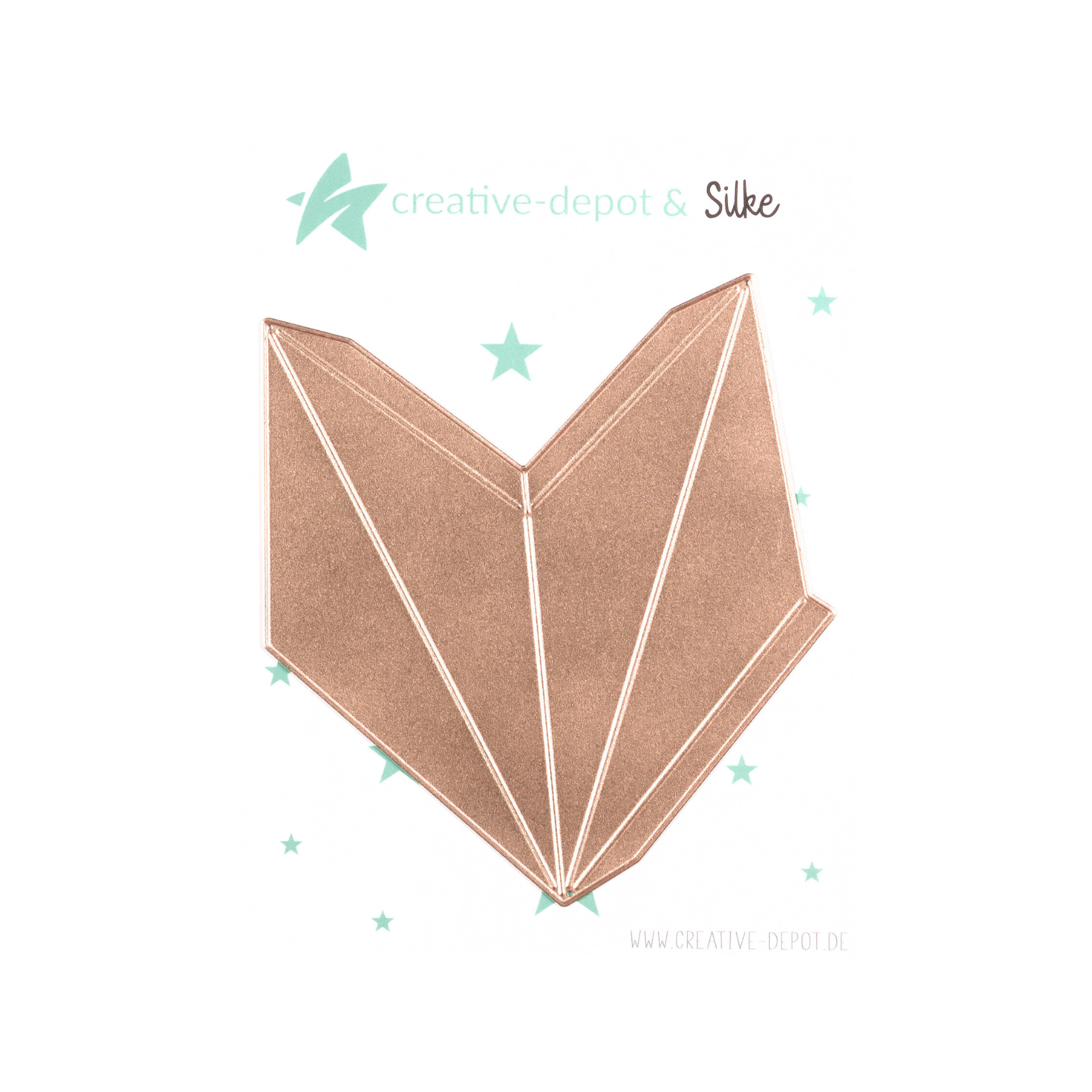 Die - Faltstern - 8 Zacken - 20 cm