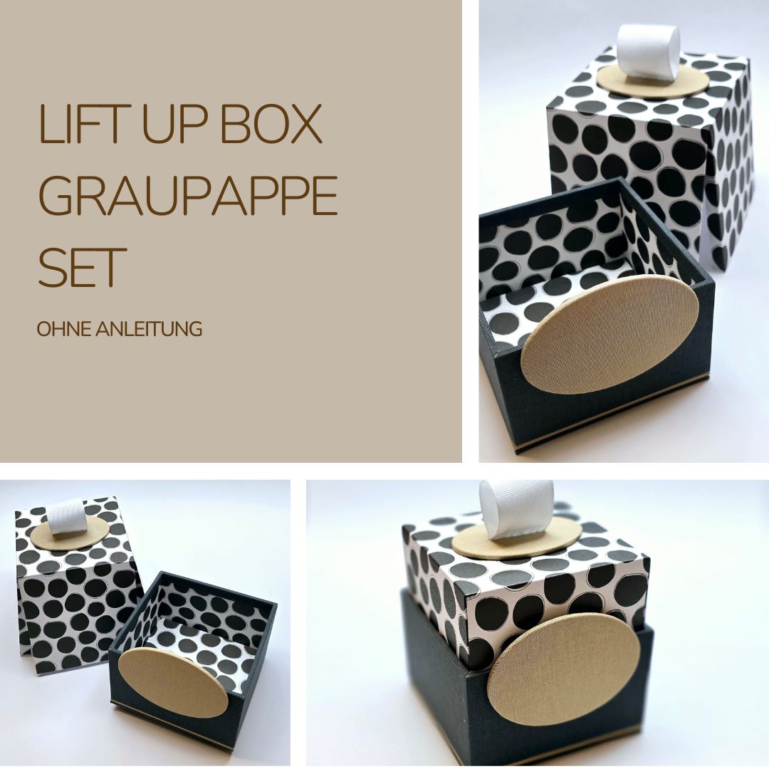 Graupappe Set Lift up Box 