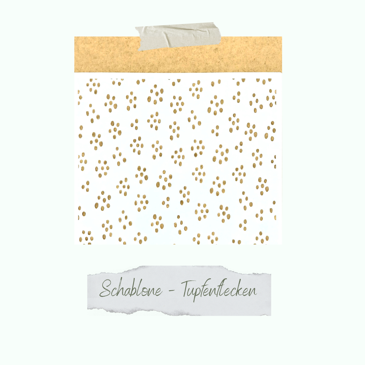 CD-SC-055-Schablone-Tupfenflecken