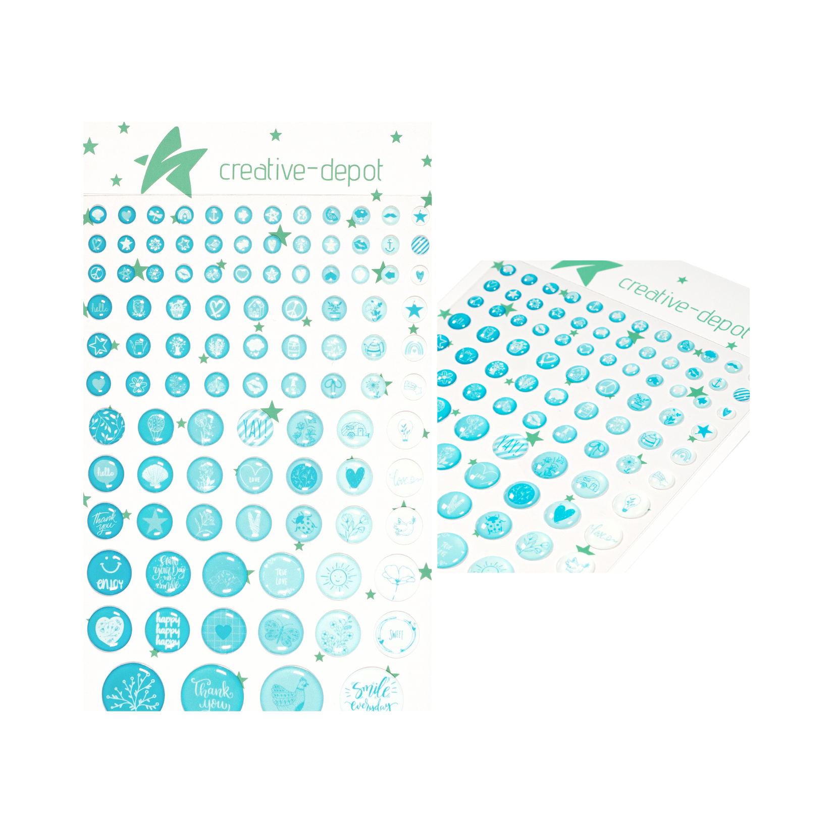 Enamel Dots - Motive - Pool