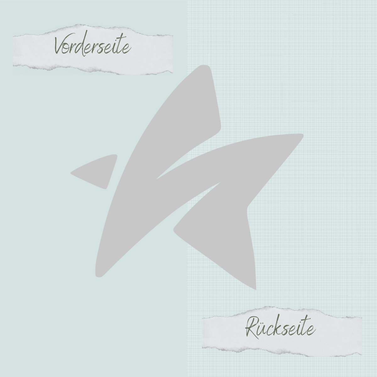 CD-DP-569-Designline-Basic-Eisblau Designpapier - Designline - Basic - Eisblau - Beidseitig bedruckt