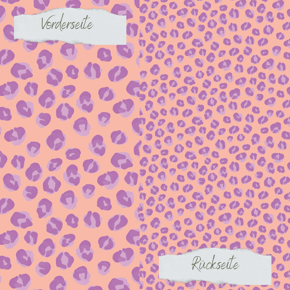 Designpapier - Designline - Leo Liebe - Lila - Doppelseitig bedruckt Designpapier - Designline - Leo Liebe - Lila - Doppelseitig bedruckt