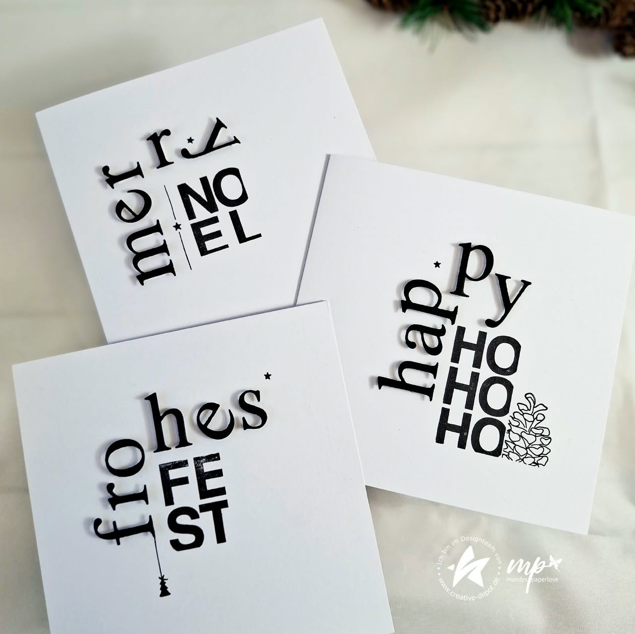 Stempelset - Taglayering - HOHOHO