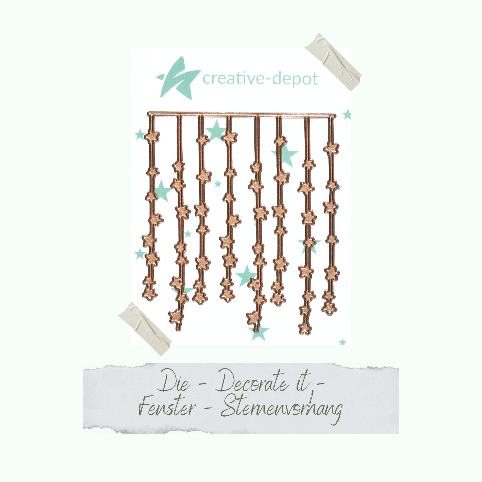Die - Decorate it - Fenster - Sternenvorhang