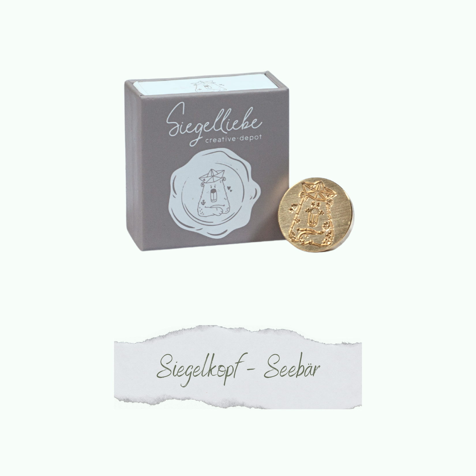 Siegelkopf - Designline - Seebär - Siegelliebe
