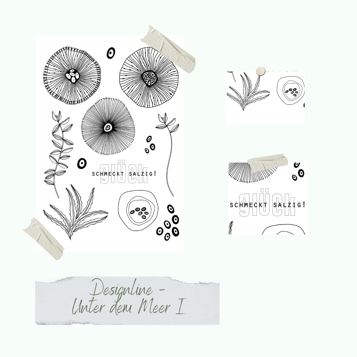 Stamp set - Designline - Unter dem Meer I