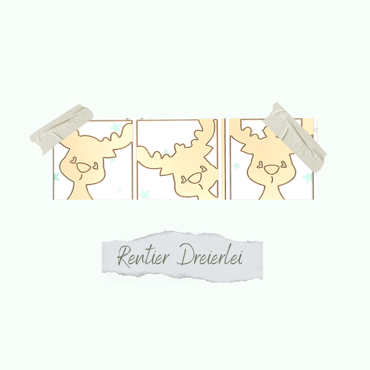CD-DI-695-Rentier-Dreierlei Die - Rentier Dreierlei