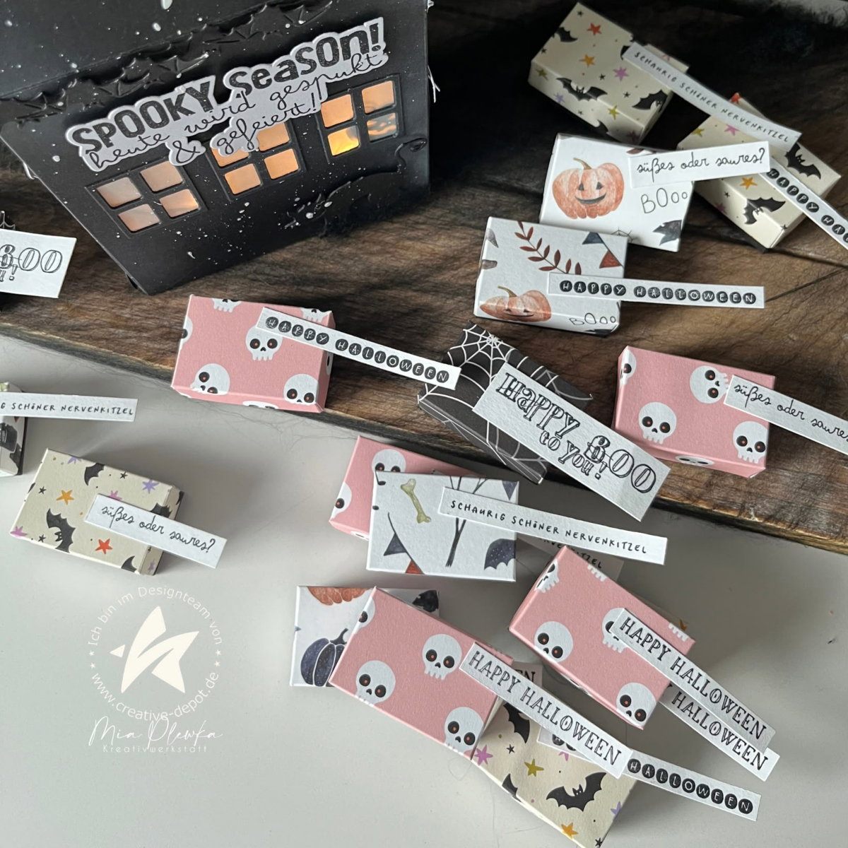 Designpapier - Süßer Spuk
