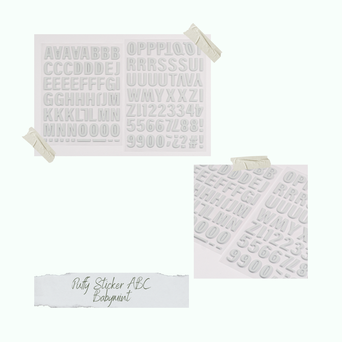 CD-PS-024_Puffy-Sticker-ABC-Babymint