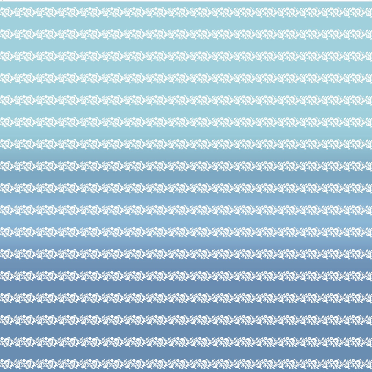 Designpapier - Blumenbordüren