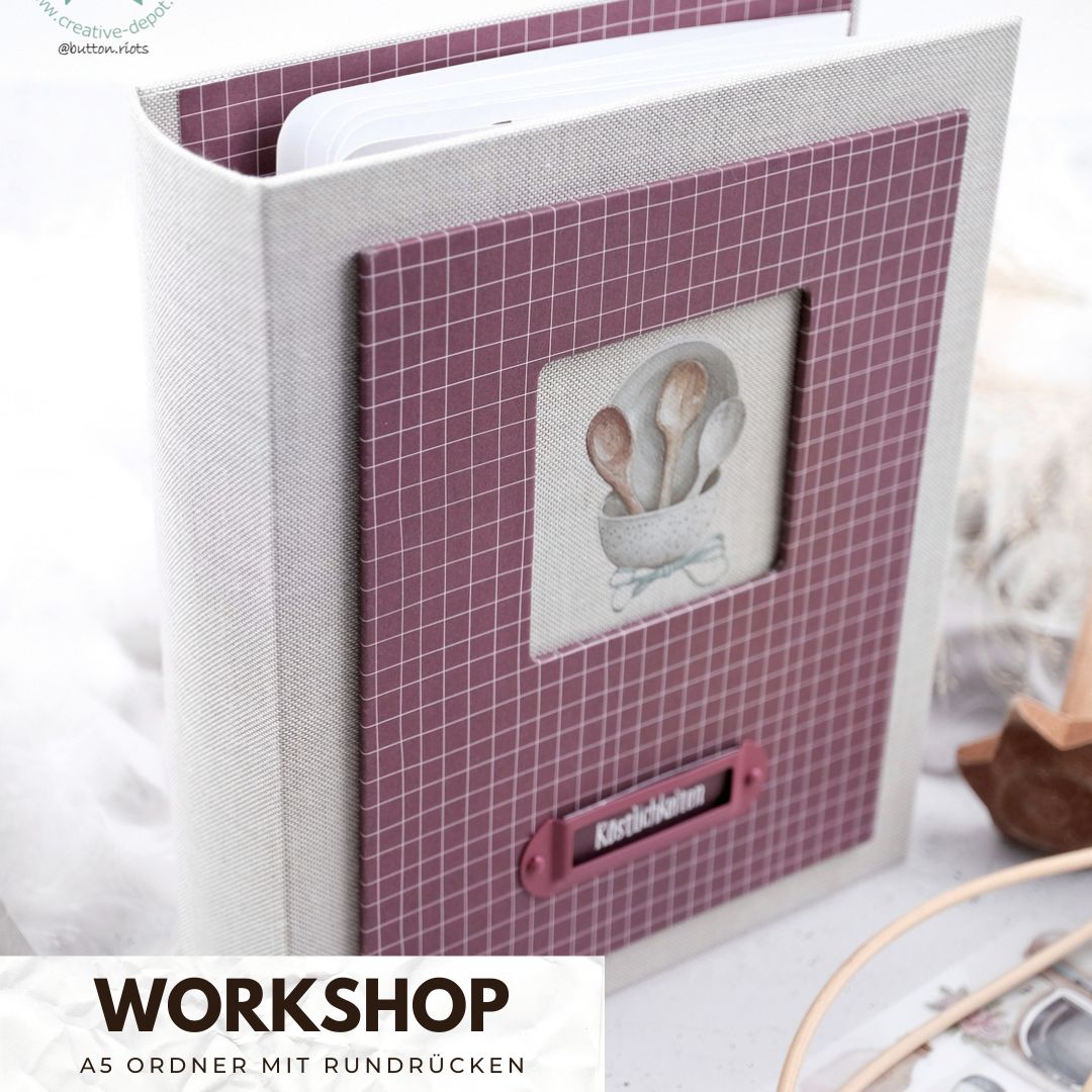 Workshop A5 Ringbuch Ordner mit Rundrücken und Blend Cover - 05.06.2026