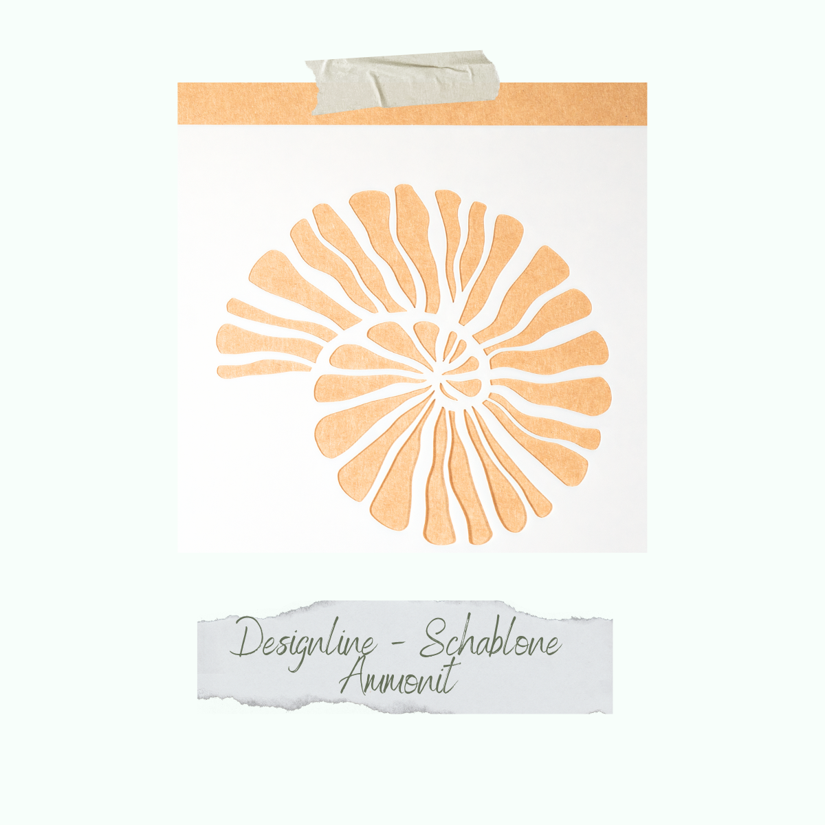 CD-SC-063_Designline-Ammonit Pochoir - Designline - Ammonite