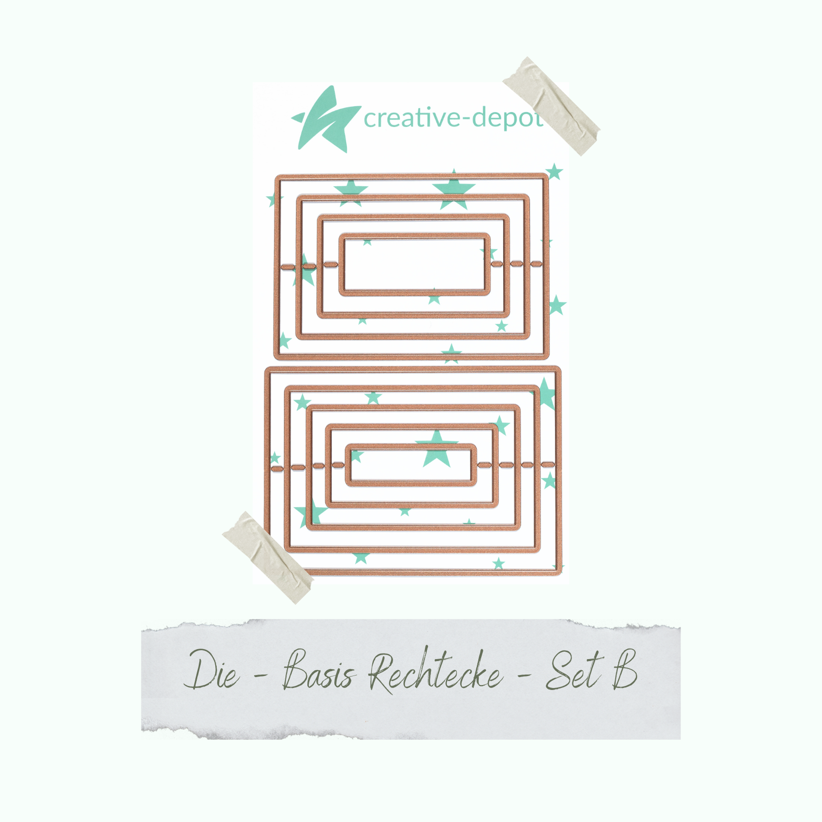 Die - Basic - Basis Rechtecke - Set B 