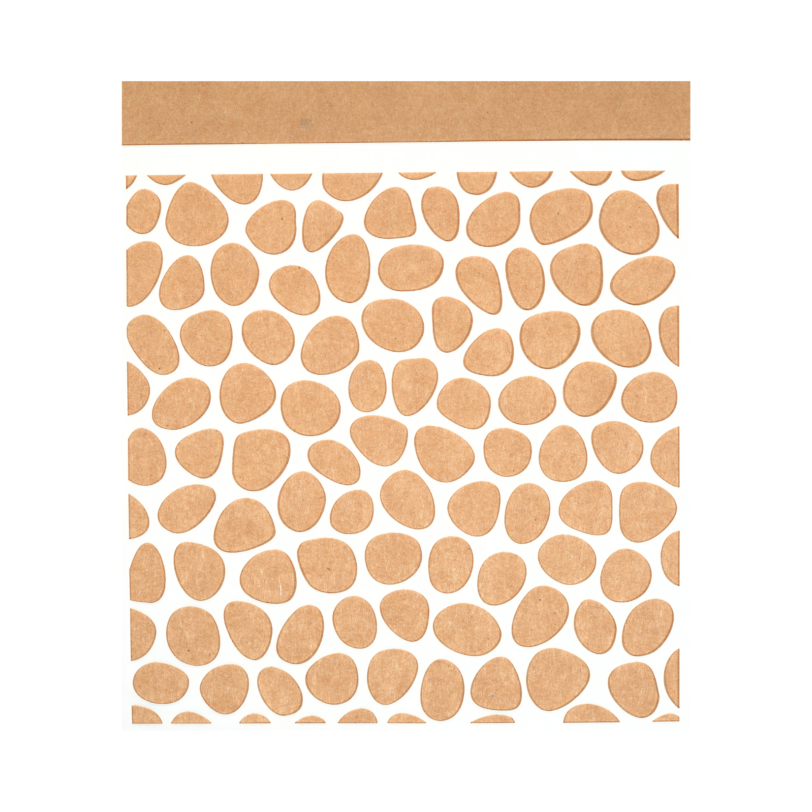Stencil design line paving stone
