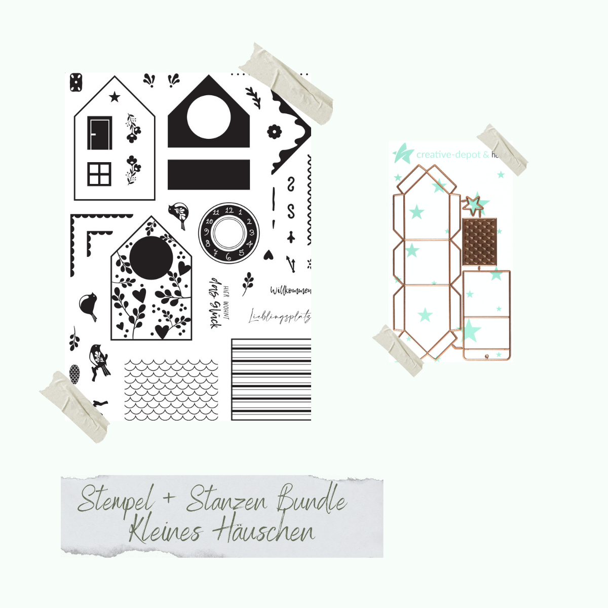Bundle - Kleines Häuschen - Stempelset & Stanzen  Bundle - Kleines Häuschen - Stempelset & Stanzen