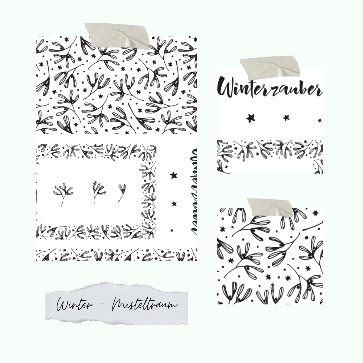 Winter-Misteltraum