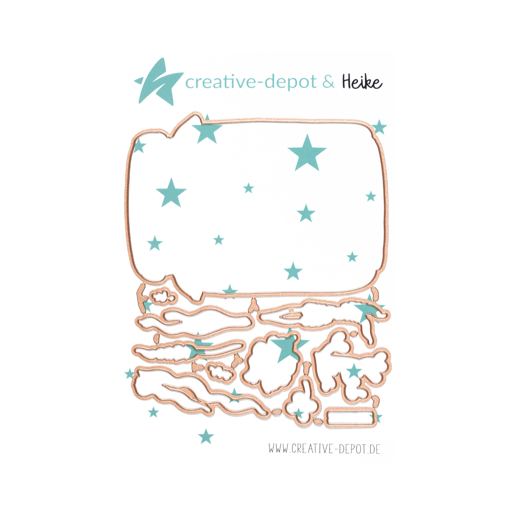 Die - Heikes Welt - Im Glas - Outline