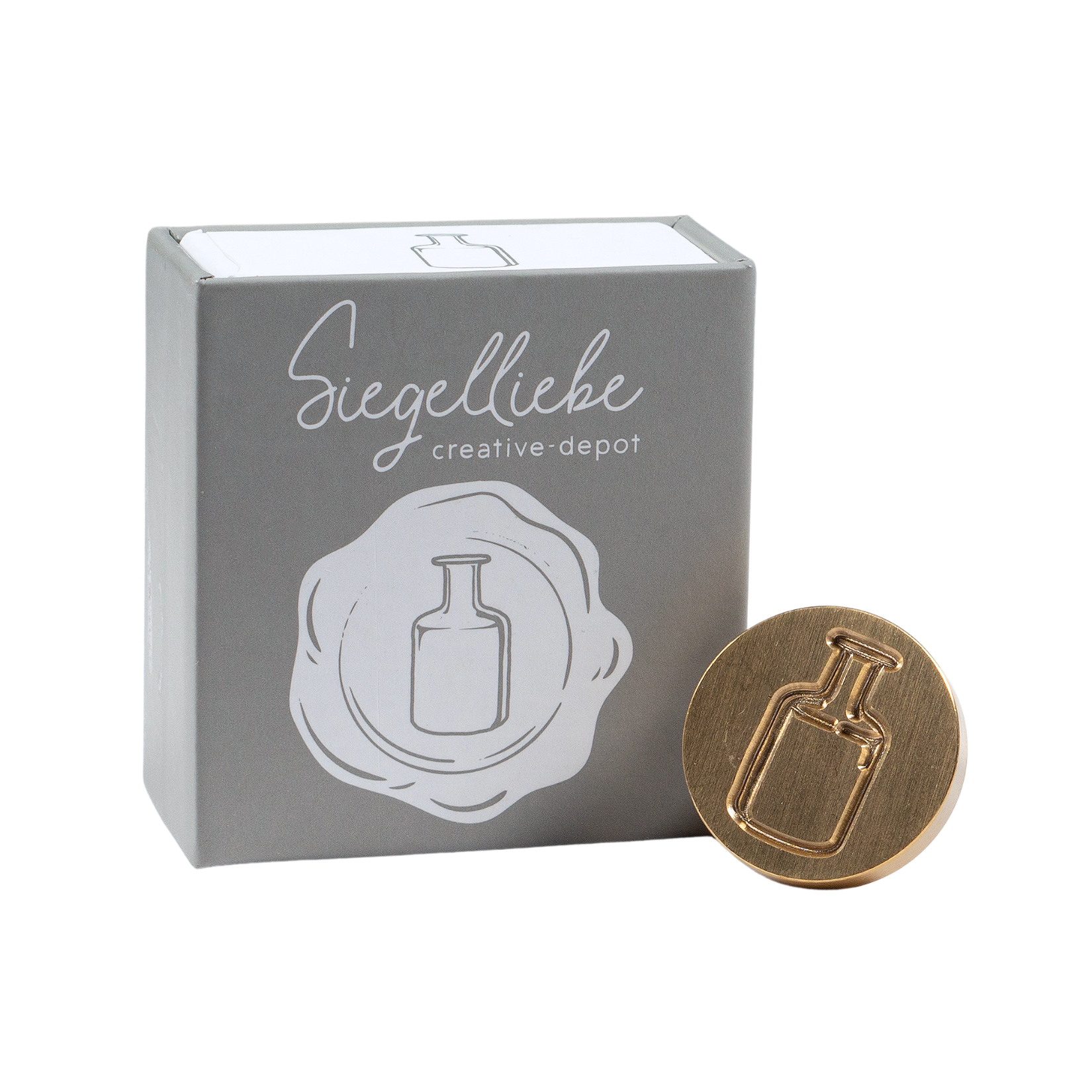 Siegelkopf - Blumenvase - Siegelliebe