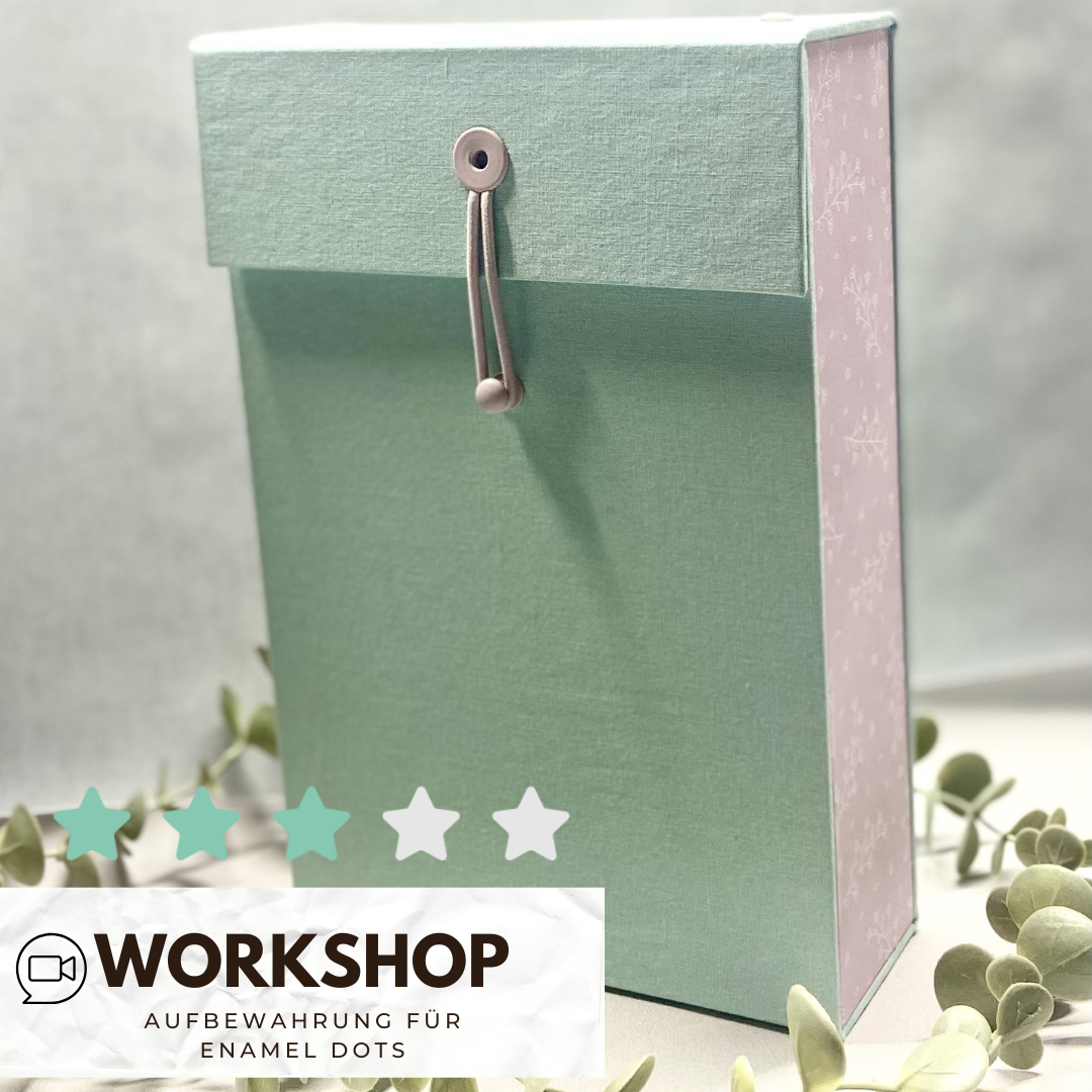 Zoom Workshop Enamel Dots Aufbewahrung mit Carmen 14.03.2026