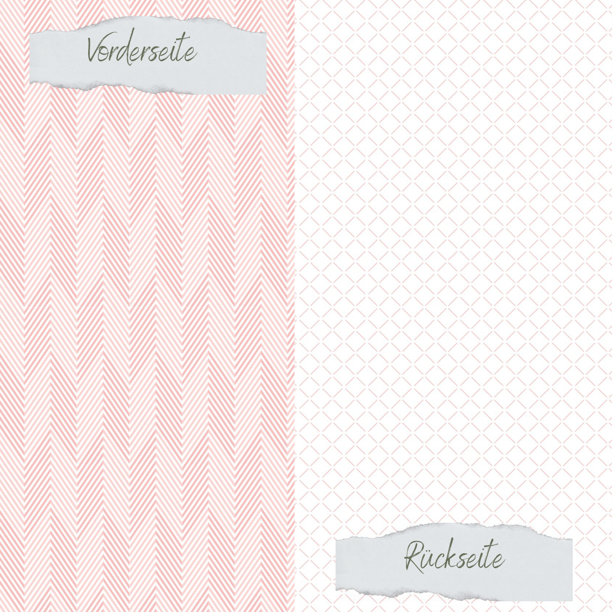 Papel de diseño - Designline - Chevron - Rosa - Doppelseitig bedruckt Papel de diseño - Designline - Chevron - Rosa - Doppelseitig bedruckt