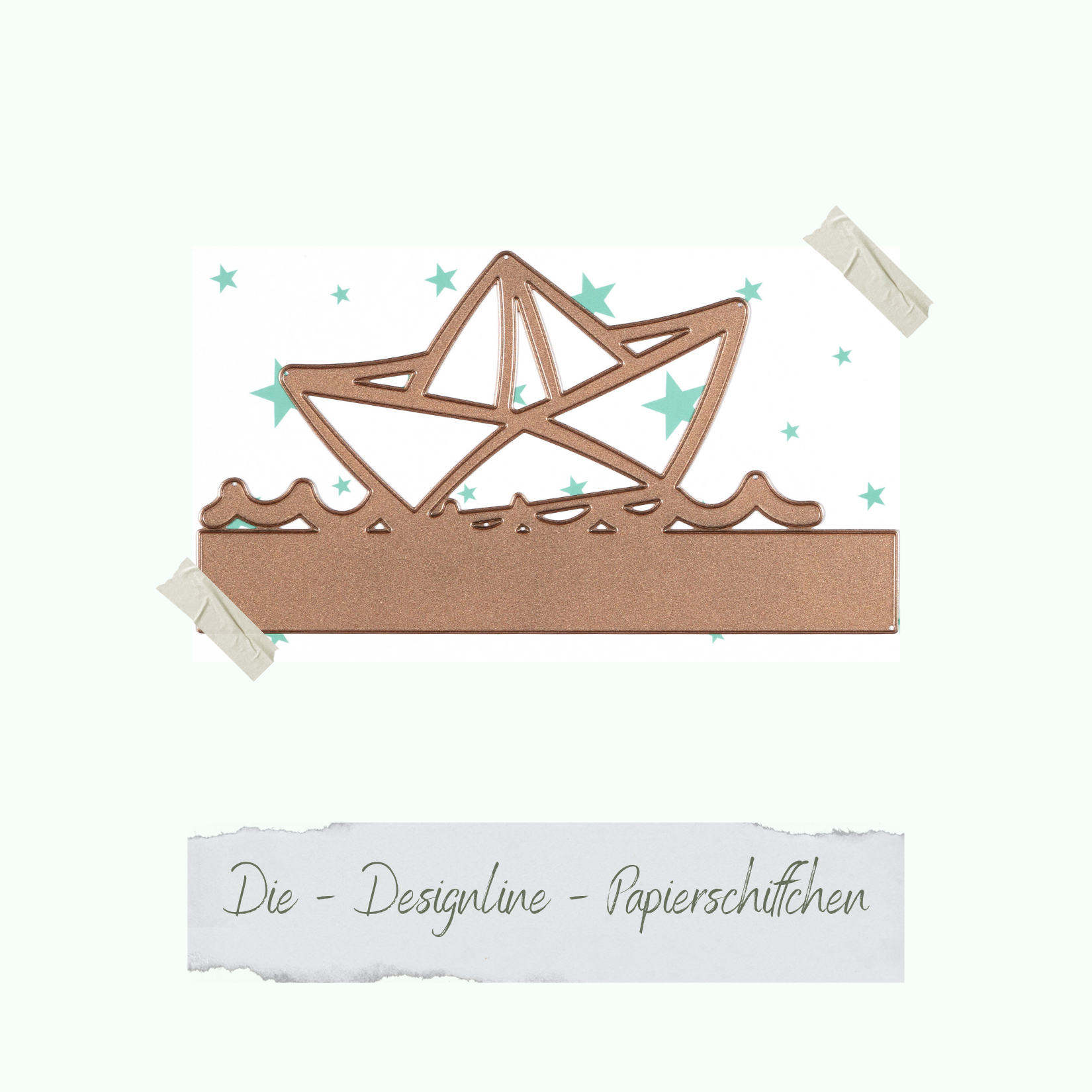 Die - Designline - Papierschiffchen