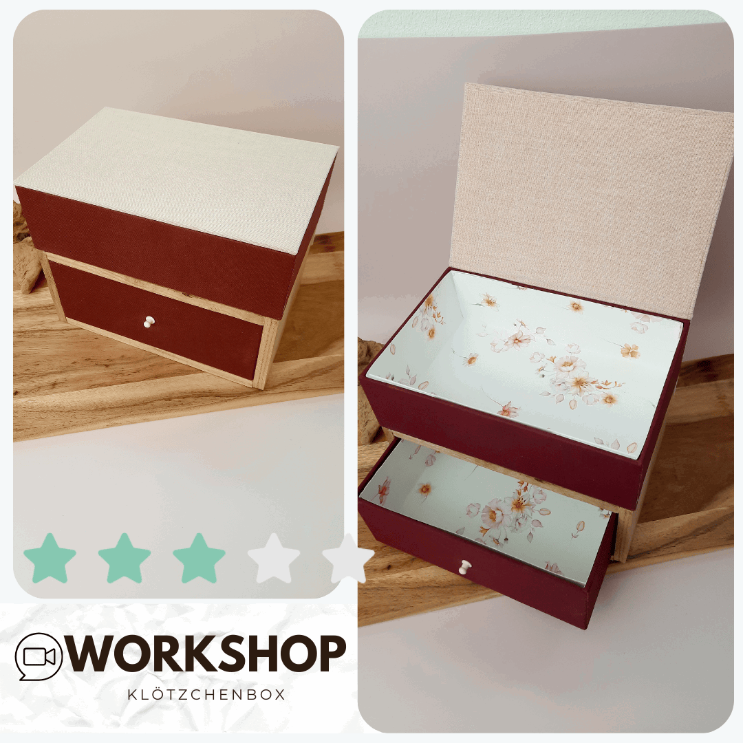 Zoom Workshop Klötzchenbox mit Steffi 02.03.2026 