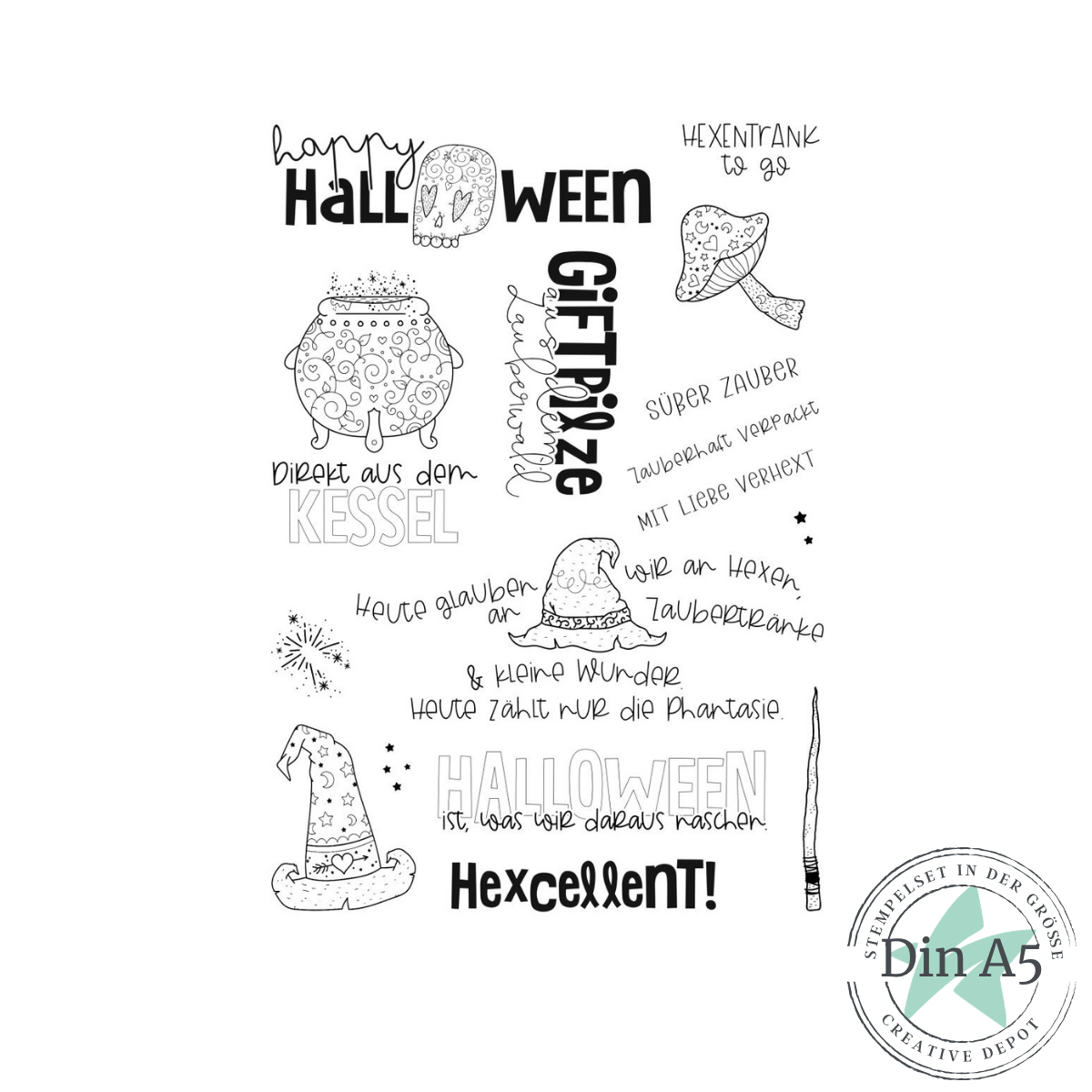 Stempelset - Hexcellent