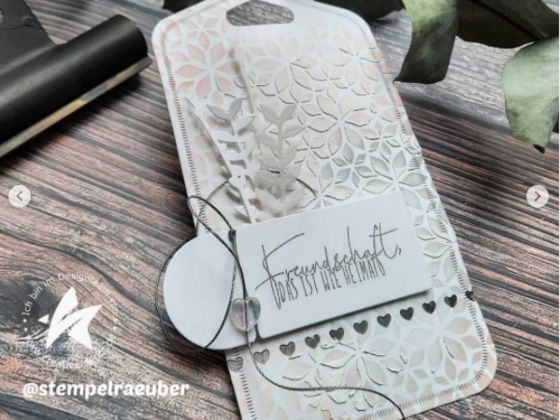 120210112T102259 Die - Runde Ticket Anhänger Stanze